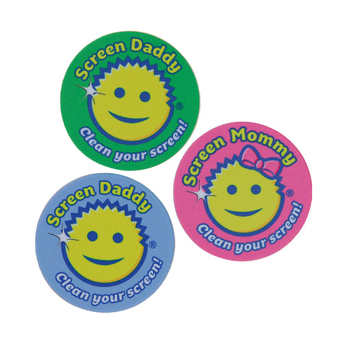 ¡NUEVOS! Limpiadores de pantallas Screen Daddy (1 pack con 3 piezas)