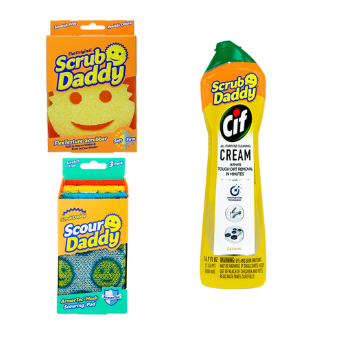 Scour Daddy Cif Combo Lemon
