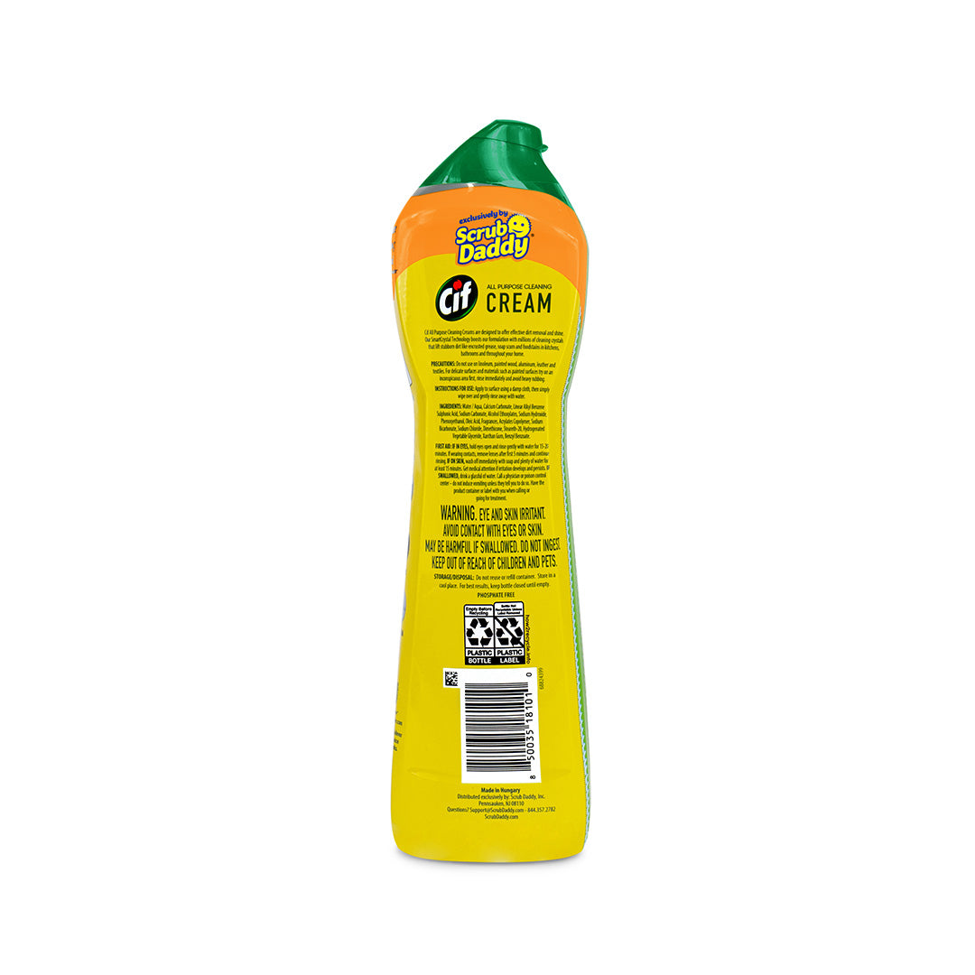 ¡NUEVO! Limpiador en Crema Multiusos CIF LEMON