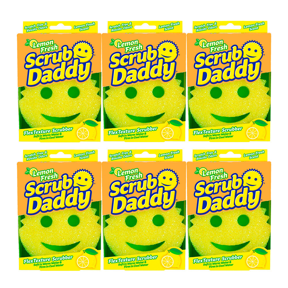 Caja con 6 Scrub Daddy Lemon Fresh