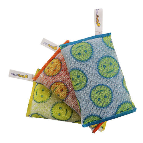 Caja con 5 paquetes de 3 Scour Daddy C/U